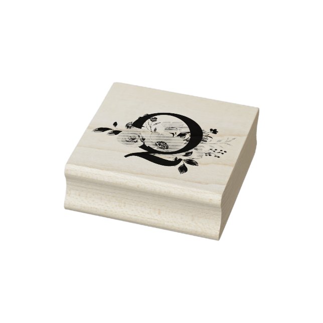 Buchstabe Q Gummistempel (Stempel)