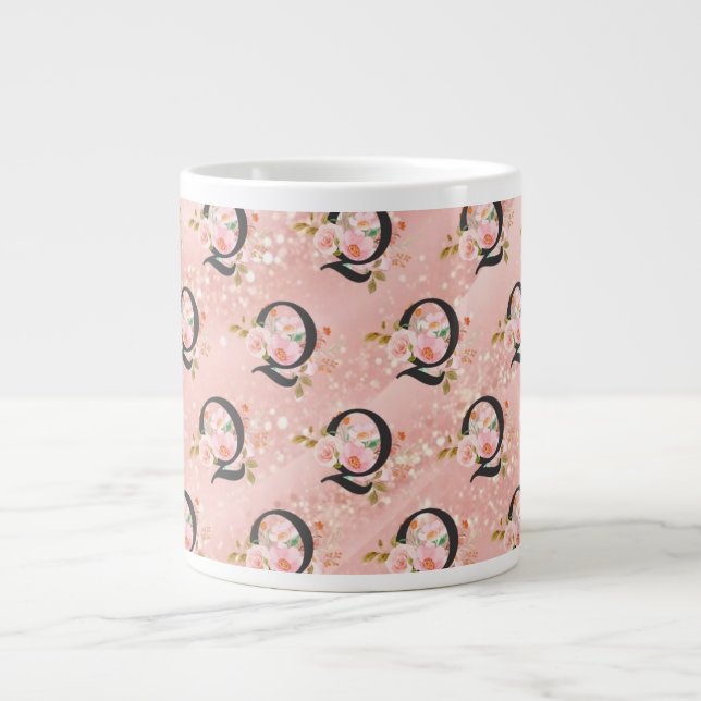 Buchstabe Q Jumbo-Tasse (Vorderseite)