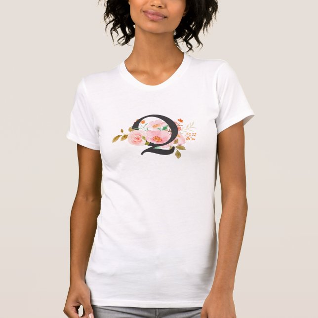 Buchstabe Q T-Shirt (Vorderseite)