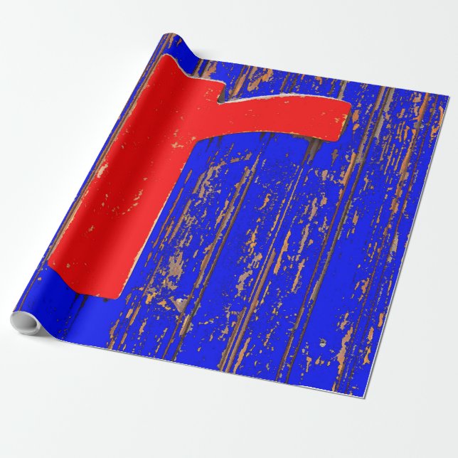 Buchstabe r geschenkpapier (Ungerollt)