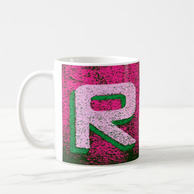Buchstabe r kaffeetasse (Links)