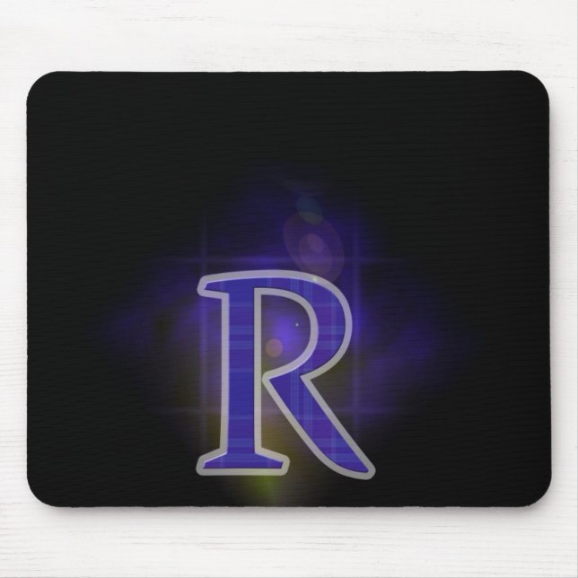 Buchstabe R Mousepad (Vorne)