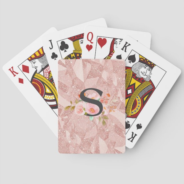 Buchstabe S Spielkarten (Rückseite)