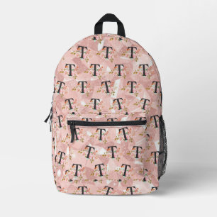 Buchstabe T Bedruckter Rucksack