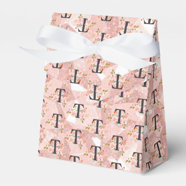 Buchstabe T Geschenkschachtel (Vorderseite)