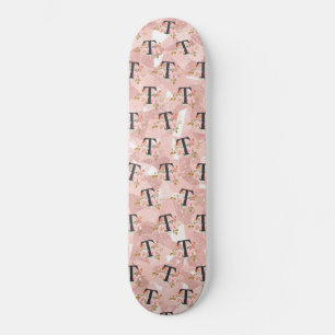 Buchstabe T Skateboard