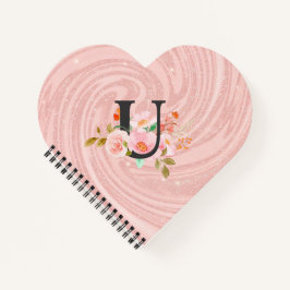 Buchstabe U Notizbuch
