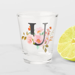Buchstabe U Schnapsglas