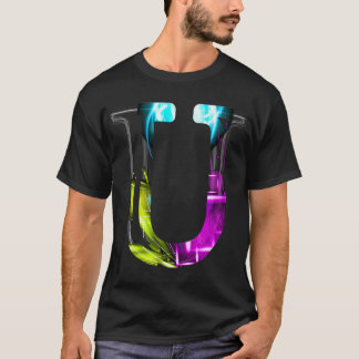 Buchstabe U T-Shirt