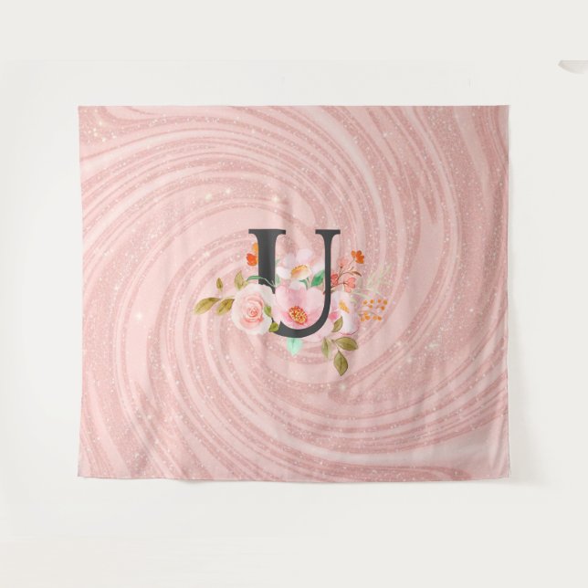 Buchstabe U Wandteppich (Vorderseite (Horizontal))