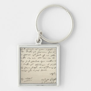 Buchstabe von Sir Francis Drake Schlüsselanhänger