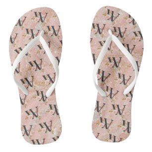 Buchstabe W Flip Flops