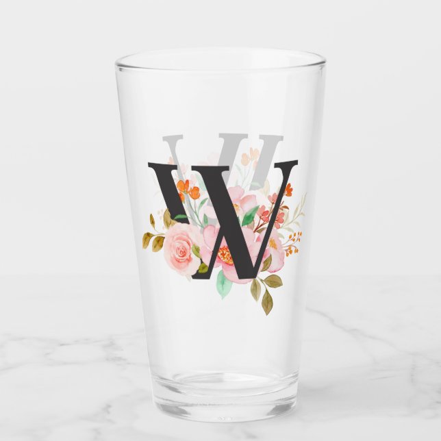Buchstabe W Glas (Vorderseite)