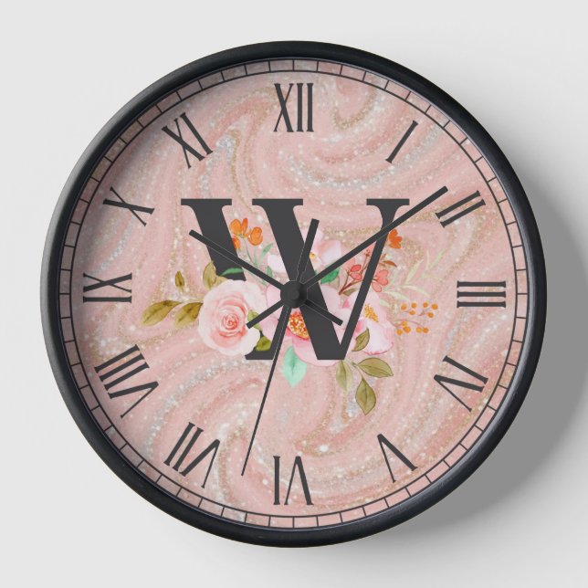 Buchstabe W Uhr (Vorderseite)