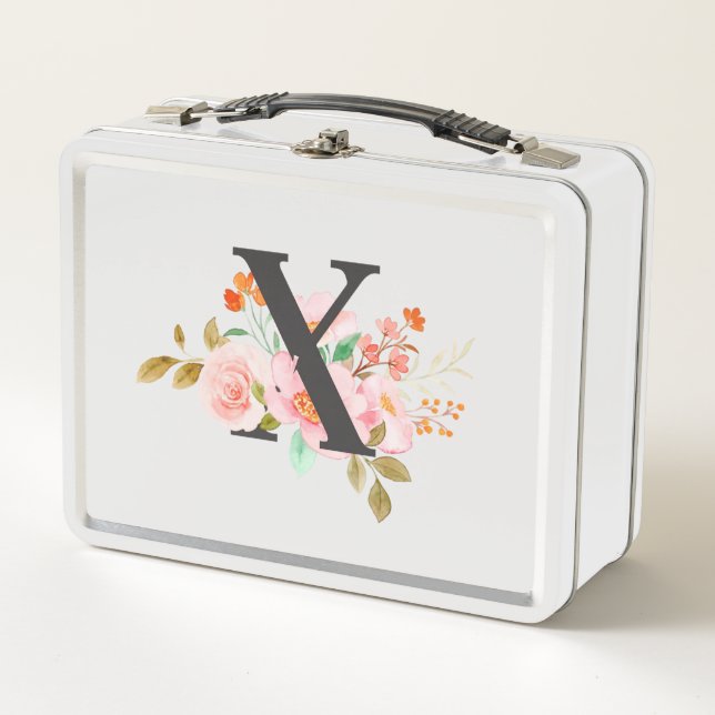 Buchstabe X Metall Brotdose (Vorderseite)