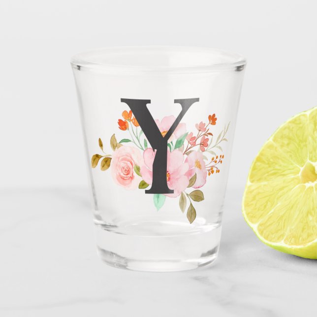 Buchstabe Y Schnapsglas (Vorderseite)
