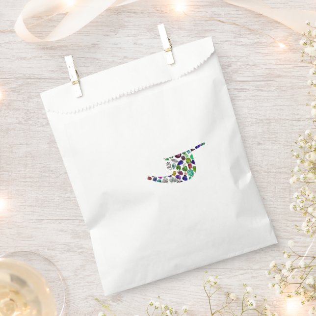 Buchstabe 'YOD' Geschenktütchen (Ausgeschnitten)