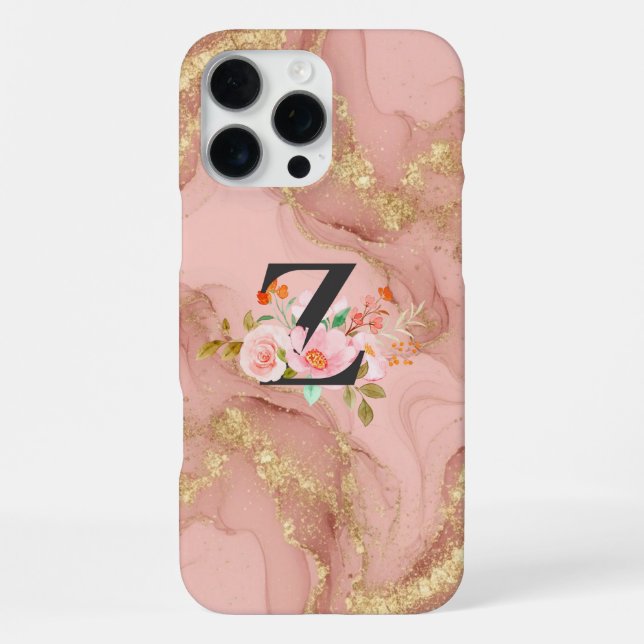 Buchstabe Z iPhone 16 Pro Max Hülle (Rückseite)
