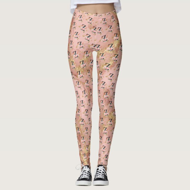Buchstabe Z Leggings (Vorderseite)