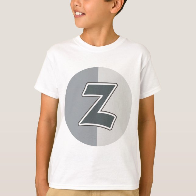 Buchstabe Z T-Shirt (Vorderseite)