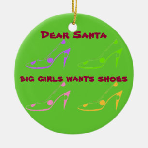 Buchstabe zu Sankt für Frauen, die Liebe beschuht Keramik Ornament