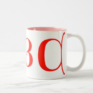 Buchstaben ABC Tasse
