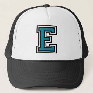 Buchstaben "E" Monogramm Truckerkappe