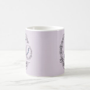 Buchstaben Kaffeetasse