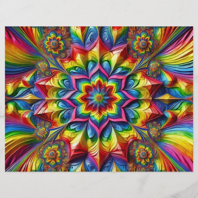 Buchstaben mit LGBTQ-Farbgestaltung (Vorderseite)