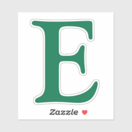 Buchstabenaufkleber Aufkleber