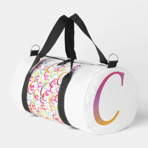 Buchstabenkonfetti "C" Duffle Bag