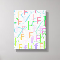 Buchstabenkonfetti "F"