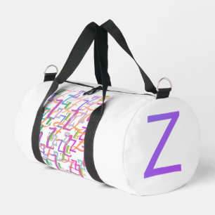 Buchstabenkonfetti "Z" Duffle Bag