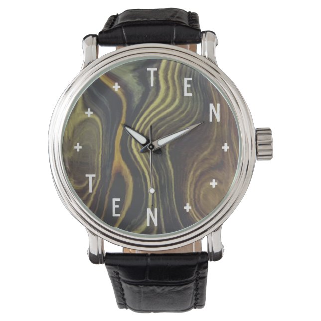Buchstabennummern Armbanduhr (Vorderseite)