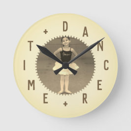 Buchstabennummern Runde Wanduhr