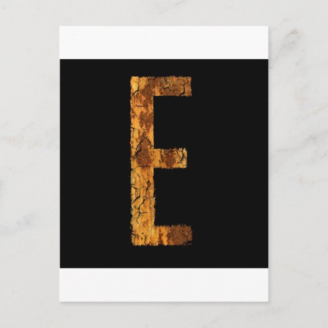 Buchstabentypo Postkarte (Vorderseite)