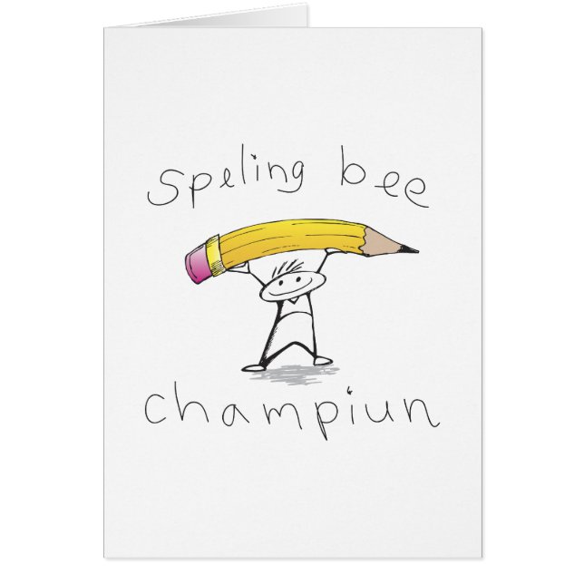 Buchstabierwettbewerb (Vorne)