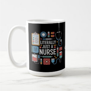 buchstäblich nur ein Krankenpfleger-Geschenk Kaffeetasse