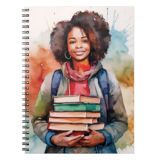 Buchstapel Notizblock (Vorderseite)