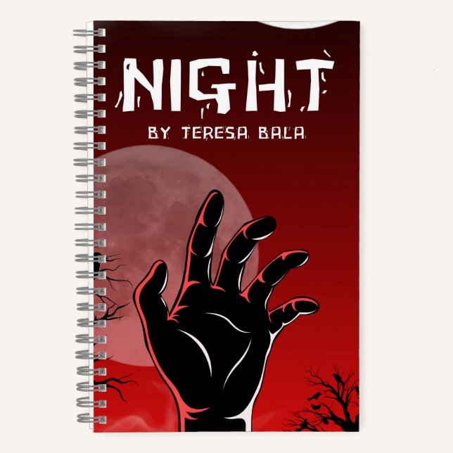 Buchstart-Autor-Promotion-Notebook-Stil Notizbuch (Vorderseite)