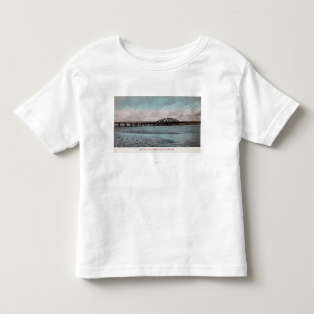 Bucht-Bauernhof-Insel BridgeAlameda, CA Kleinkind T-shirt (Vorderseite)