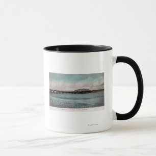 Bucht-Bauernhof-Insel BridgeAlameda, CA Tasse