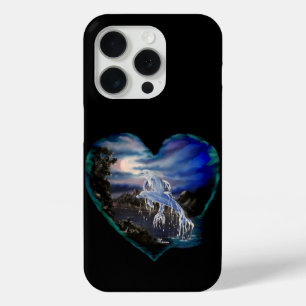 Bucht bei Nacht , Dolphin-Liebe Case-Mate iPhone Hülle