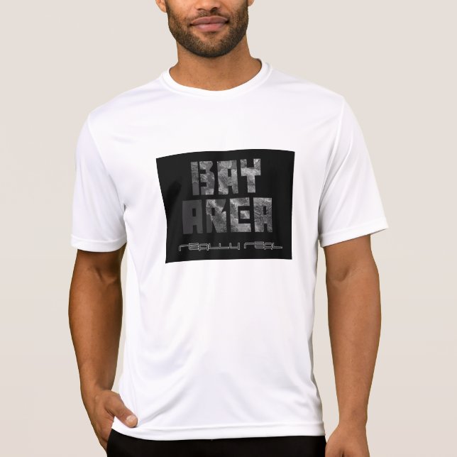 Bucht-Bereichs-Satelliten-Ansicht T-Shirt (Vorderseite)