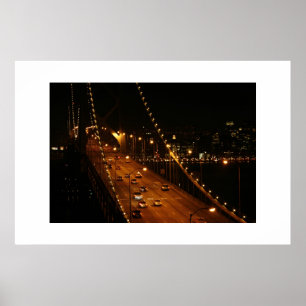 Bucht-Brücke Poster
