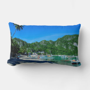 Bucht des El Nido Strandes Lendenkissen