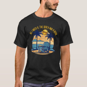 Bucht für den Sommer beim Sonnenbad T-Shirt