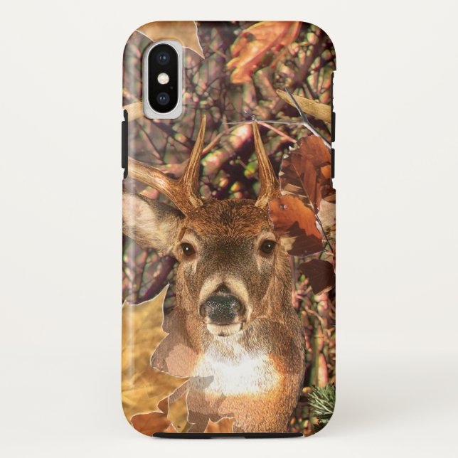 Bucht in Camouflage Weißer Schwanz Hirsch Case-Mate iPhone Hülle (Rückseite)