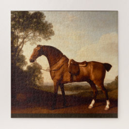 Bucht-Jäger-Vintage Malerei von George Stubbs