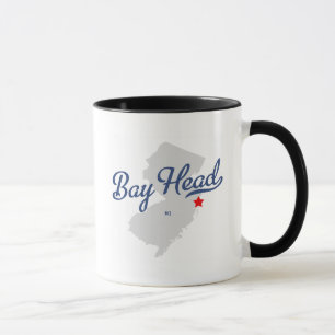 Bucht-Kopf-New-Jersey NJ Shirt Tasse